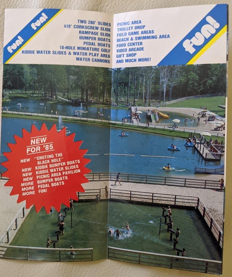 Pleasure Island Water Park - Flyer From Cat Markgraf Chabot (newer photo)
